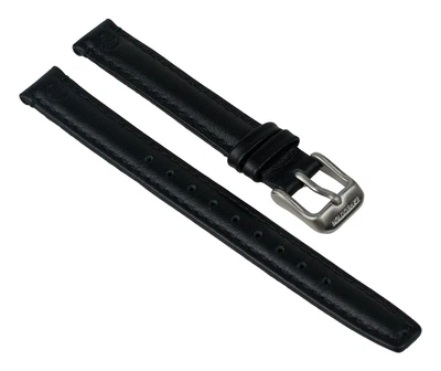 Timex Ersatzband Leder schwarz 12mm