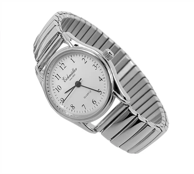 Damenuhr Eichmüller Analog Zugband Silberfarben 27322