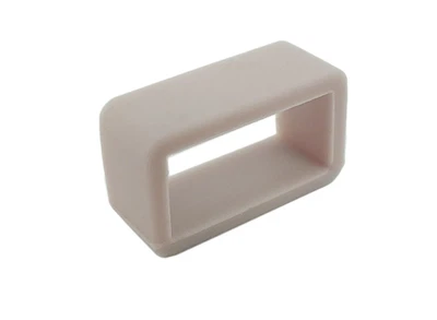 Silikon-Schlaufe beige 14mm für Uhrenarmbänder aus Silikon 28987