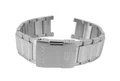 Casio Edifice Uhrenarmband 22mm | Edelstahl silbern EQB-500D EQB-500DB