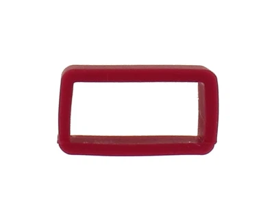 Minott Silikonschlaufe rot 14mm für Silikonuhrenbänder 31545
