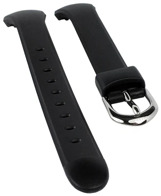 Calypso Ersatzband Kunststoff schwarz glatt weich für Modell K5726/6