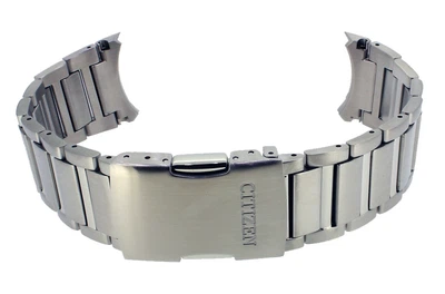 Citizen | Uhrenarmband Edelstahl massiv silbern 23mm für CC3000 CC3005