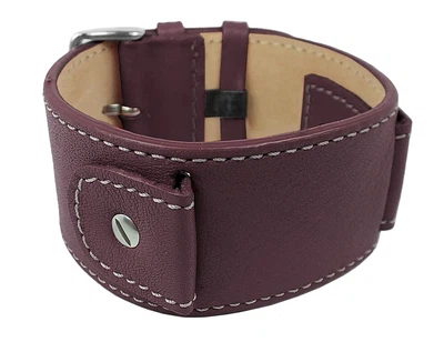 Minott Unterlagenband | Sattelleder mit Konrastnaht | bordeaux 32343