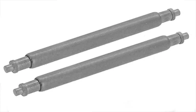 Minott Federstege | 2x Edelstahl silbern Ø 1,8mm Swiss Made 33001