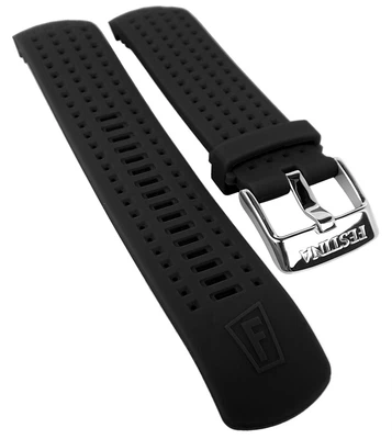 Festina Chrono Bike → Uhrenarmband aus Kautschuk in schwarz → F20353/1