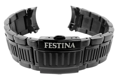 Festina Chrono Bike ⇒ Uhrenarmband in schwarz aus Edelstahl ⇒ F20354