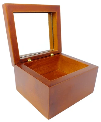 Holzetui für Spieluhr | Box incl. Schrauben | OHNE MUSIKWERK > 34437