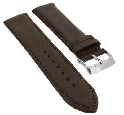 Barington Imperator Uhrenarmband wasserabweisend Rindleder braun