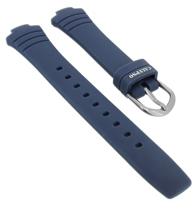Calypso → Uhrenarmband Kunststoff blau Spezial Anstoß K5758 → K5758/1