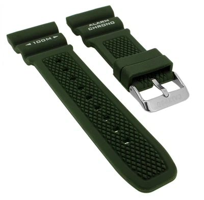 Calypso → Uhrenarmband grün Kunststoff Spezial Anstoß → K5764/5 K5764