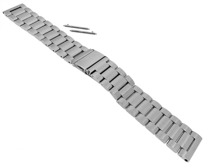 Minott Uhrenarmband | massiv Edelstahlband | satiniert | Easy Click