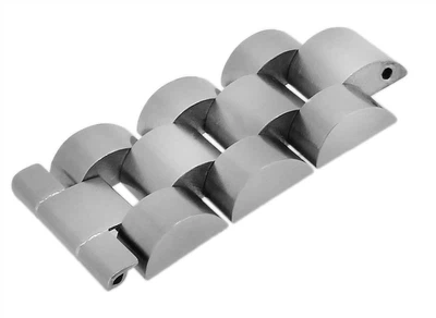 Minott 1x Bandanstoß 22mm Edelstahl Anstoß silbern Ersatzanstoß 24317