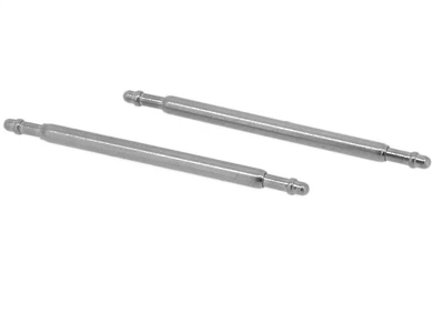 Minott ► 2x Federstege mit Kugelkopf Edelstahl Ø 1,6mm ► silbern