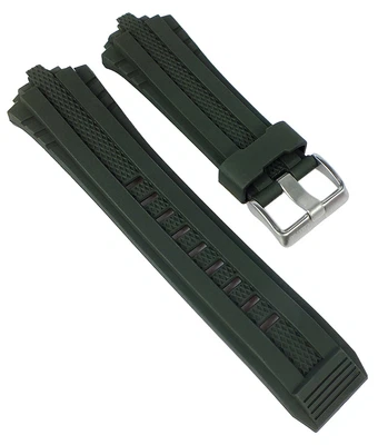 Calypso Chrono | Uhrenarmband Kunststoff grün Spezial Anstoß | K5696