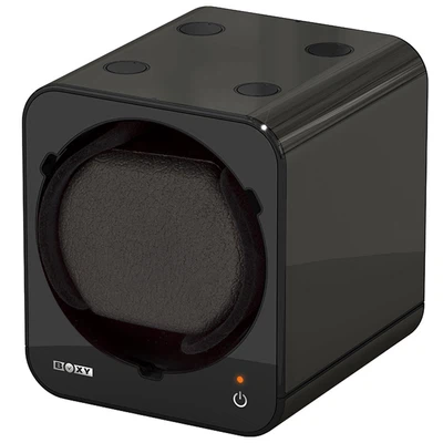 Uhrenbeweger > Boxy Fancy Brick > Kunststoff schwarz > Touch-Sensor