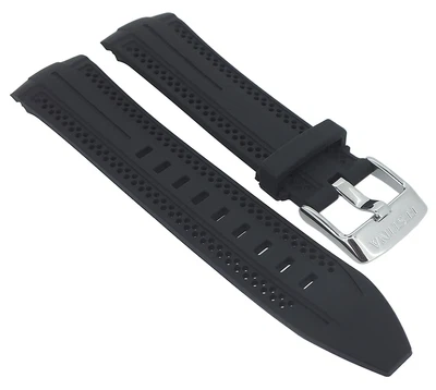 Festina Chronograph > Uhrenarmband Kautschuk schwarz F20370/6 F20370