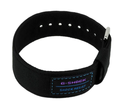 Casio G-Shock DW-5600THC-1 Herren Durchzugsband 23mm Textil schwarz