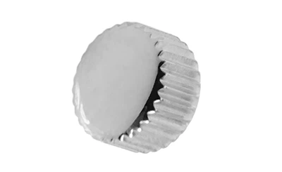 Junghans Krone Edelstahl silberfarben > 027/4500 027/4800 027/4601