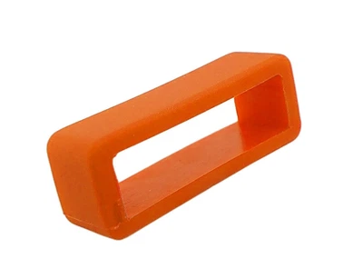 Minott ⇒ Schlaufe 16mm orange für Kunststoff -Uhrenarmbänder