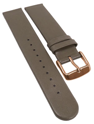 Minott Vegan Uhrenarmband Apfelfaser Taupe wasserabweisend abriebfest