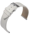 Eulit Nappa Fashion > Uhrenarmband hautfreundlich Kalbsleder weiß