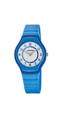 Calypso | analoge Kinderuhr Ø 31 blau Quarz Kunststoff | K5806/6