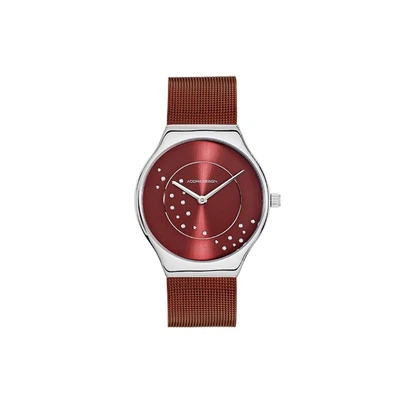 Adora Design Damenuhr Ø 34mm Edelstahl bicolor Milanaise analog