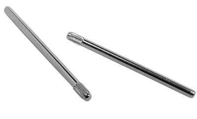 Minott Stahlstifte | Stifte mit Riffelkopf / Zahnkopf | Durchmesser Ø 0,9 | , Stift-Länge: 22 mm