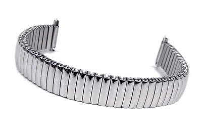 Minott | Flex Zugband Edelstahl Teleskop-Anstoß glänzend | 10-14mm