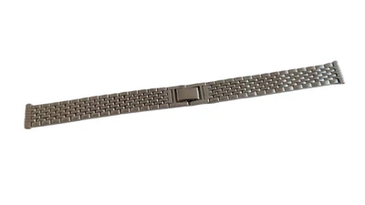Minott Uhrenarmband 14mm | Edelstahl silberfarben matt