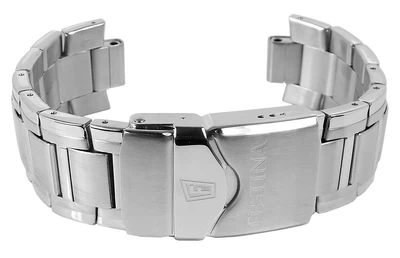 Festina Swiss Made Herrenuhr | Uhrenarmband Edelstahl silbern | F20042