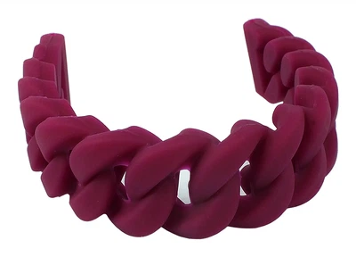 s. Oliver Uhrenarmband 18mm Silikon Beere gleichlaufend SO-3426-PQ
