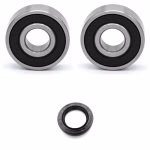 Front wheel bearing for Honda CR CRF CUB TRIAL XR PPS01673 Sealed wheel bearings for the front axle as spare part set in OEM quality for your vehicle