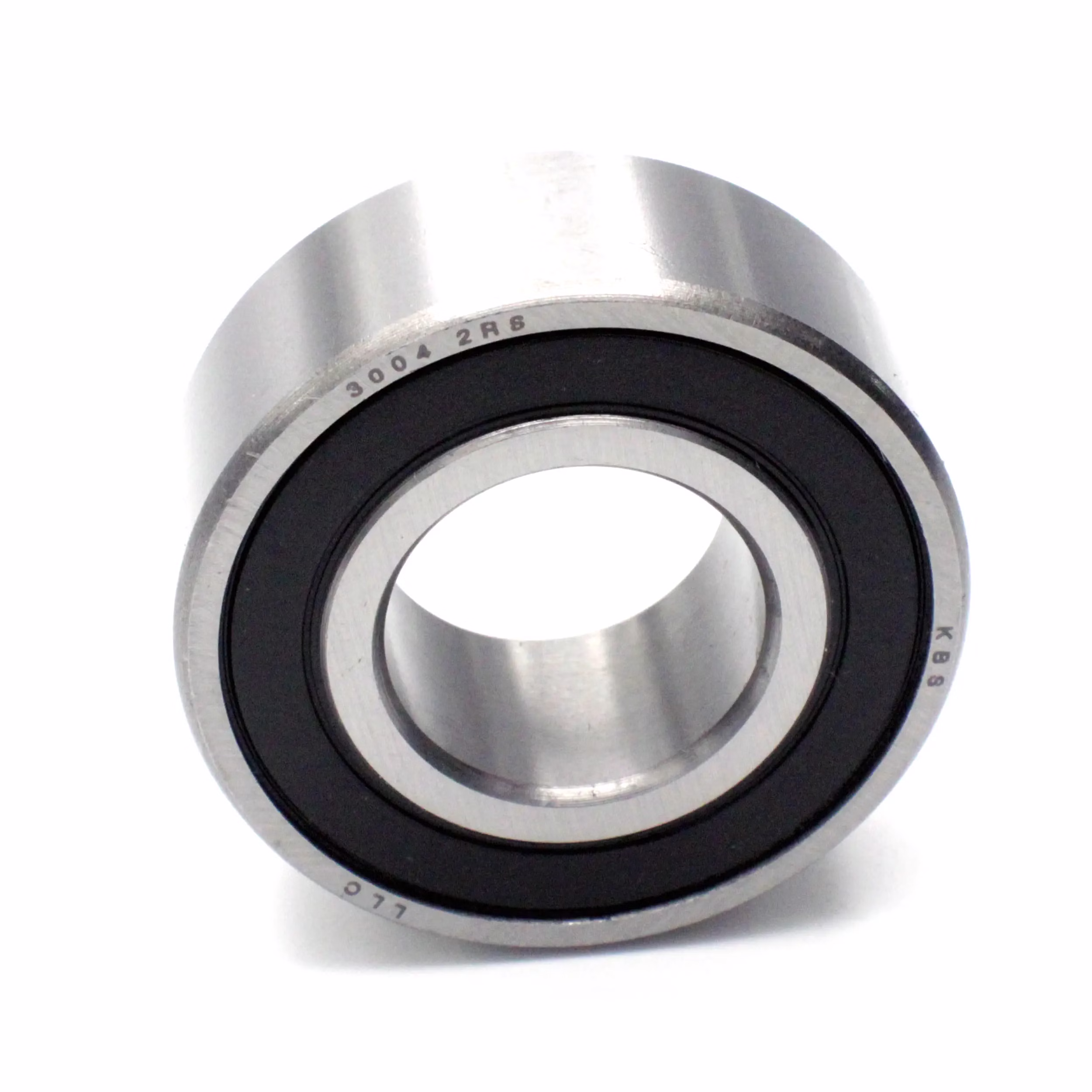 Rodamiento de bolas de contacto angular 3004 2RS 20x42x16mm DIN 628 PP100001 rodamiento de bolas extractor de la máquina de grasa rodamiento de bolas de ranura profunda eje de la cubierta de la arandela de goma de la jaula de acero apretado suelta din 625 mesa de rodamiento de fricción juego de rodamientos C3 C4 rodillo de agujas y