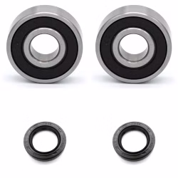 Front wheel bearing for Honda ADV ANC BEAT CLICK CRF CT CUB VARIO XRM PPS01712 Sealed wheel bearings for the front axle as spare part set in OEM quality for your vehicle