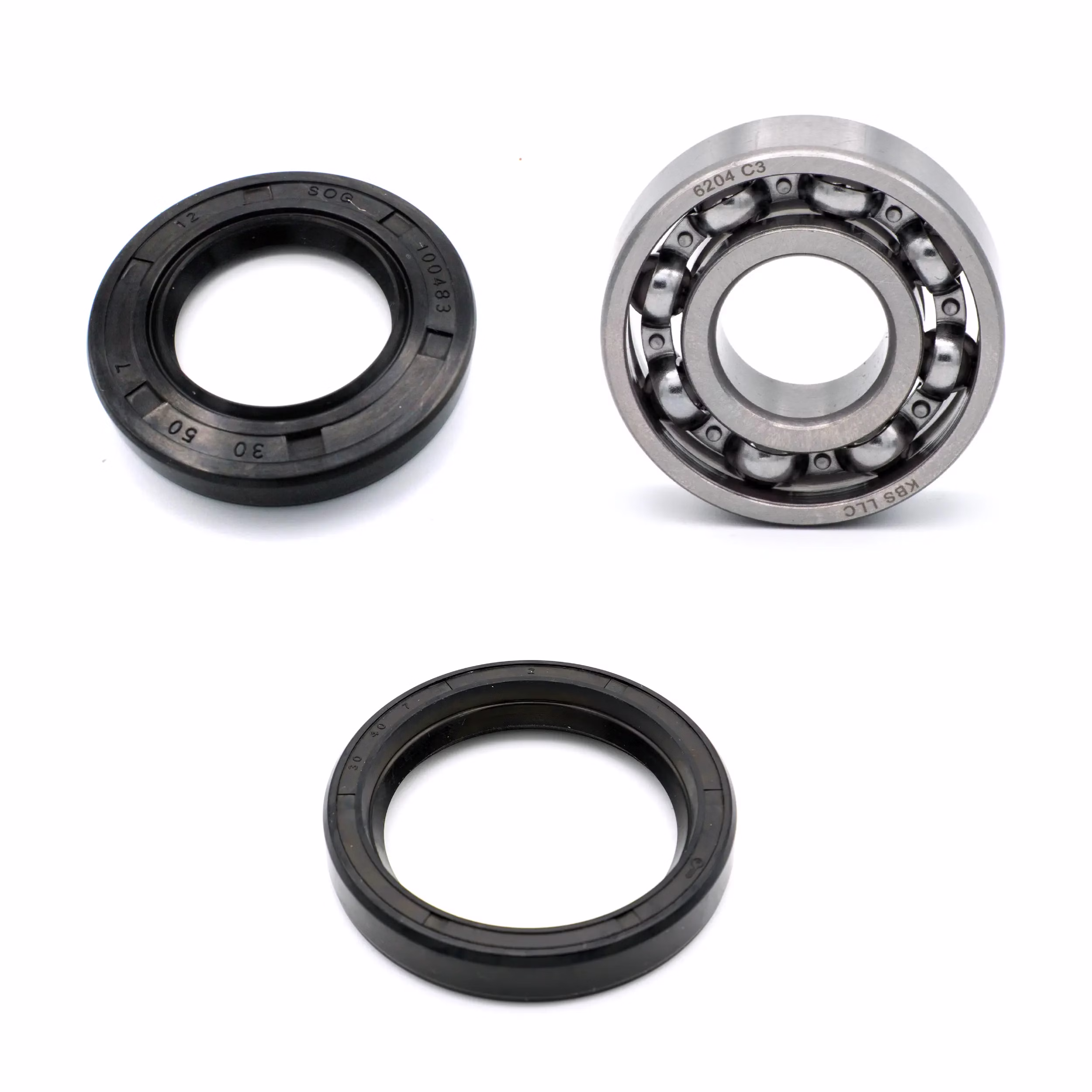 Roulement de roue arrière pour Kawasaki J125 J300 J300 ABS PPS01731 roulements de roue étanches pour la roue arrière sur le bras oscillant en tant que kit de pièces de rechange en qualité d'origine pour ton véhicule