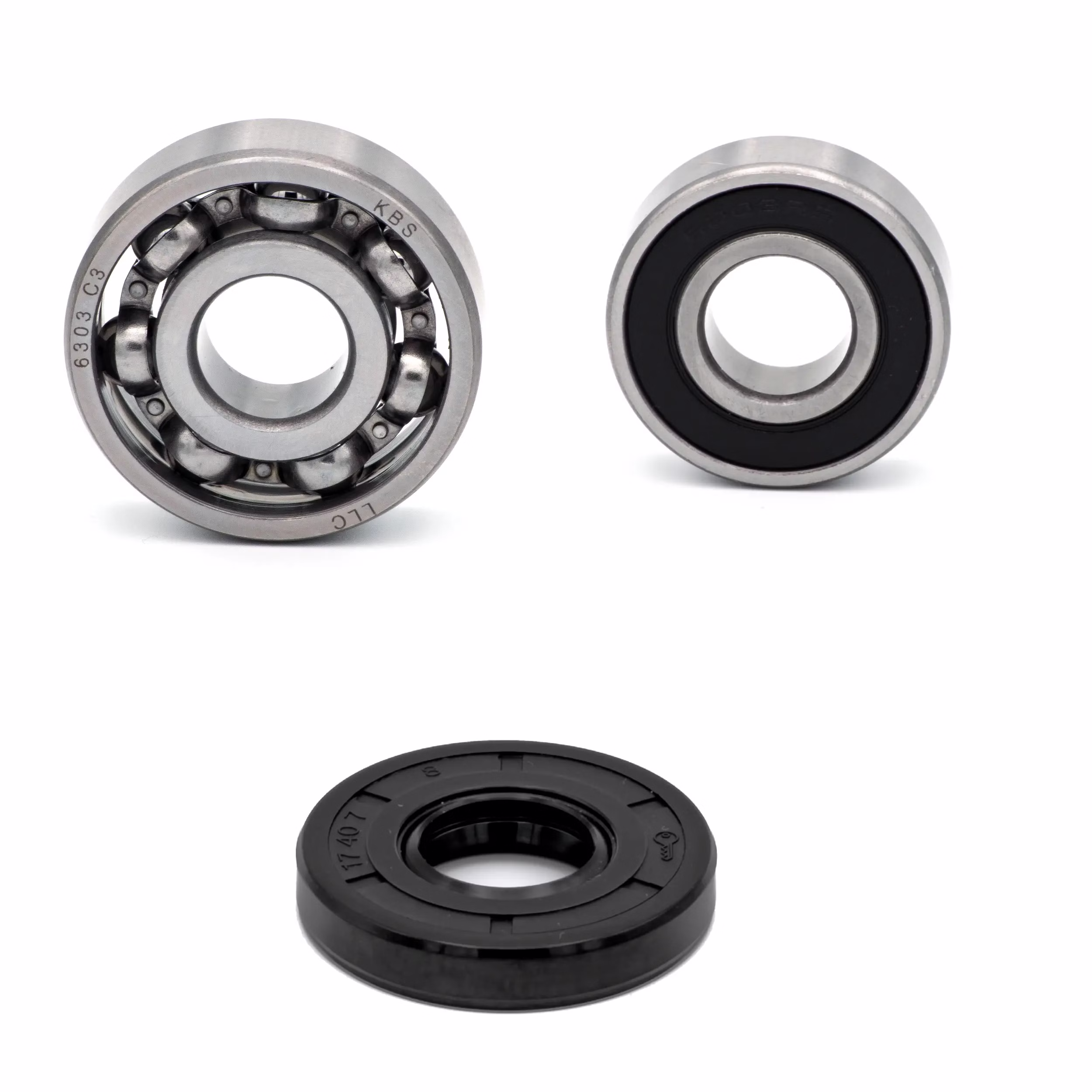 Getriebelager kompatibel mit Yamaha DT50M DT50MX DT50R DT5OR DT80 FS1 RD50 YSR50 YSR50T YSR80 PPS02159 die Kugellager und Wellendichtringe in Erstausrüsterqualität eignen sich für die Wartung deines Fahrzeuges