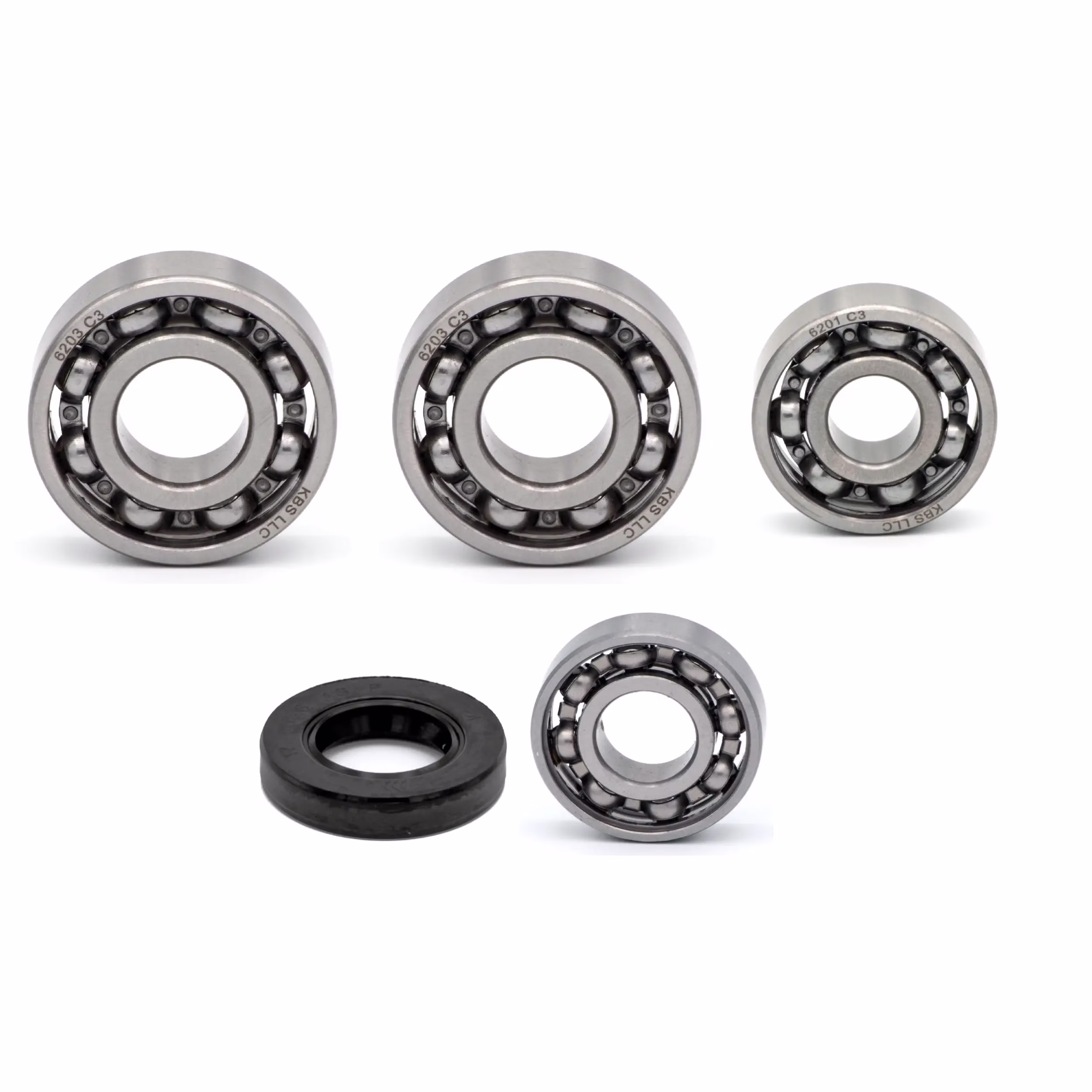 Cojinete de la caja de cambios para Honda BLADE CT CUB FUTURE GROM INNOVA MONKEY MSX RS WAVE XRM PPS02199 Los rodamientos de bolas y los retenes de aceite en calidad de equipo original son adecuados para el mantenimiento de su vehículo.