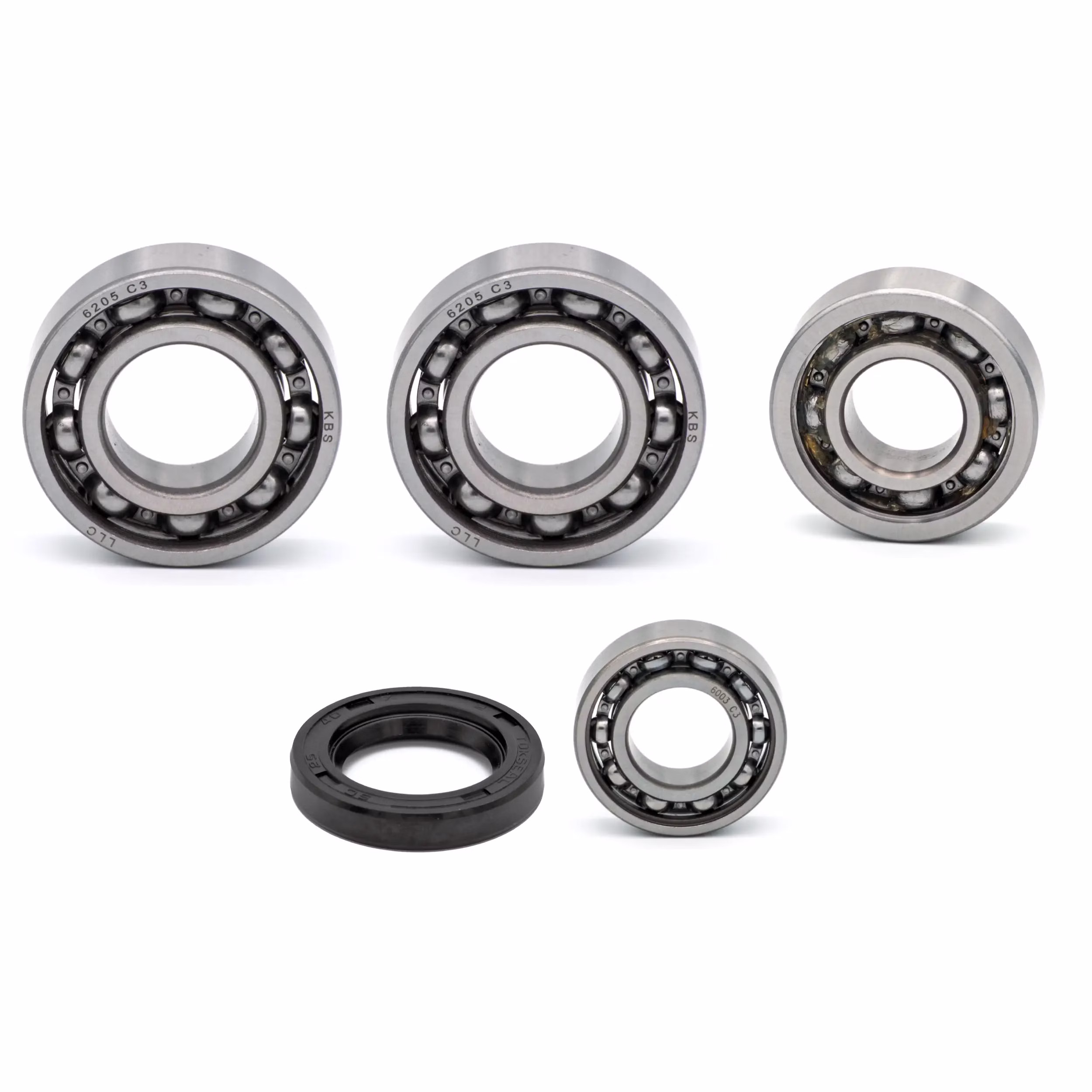 Gearbox bearing for Yamaha TT250R TT250R-TT250RF TT250R-TT250RS TT250RL XG250 XT250 PPS02226 the ball bearings and oil seals in OEM quality are suitable for the maintenance of your vehicle