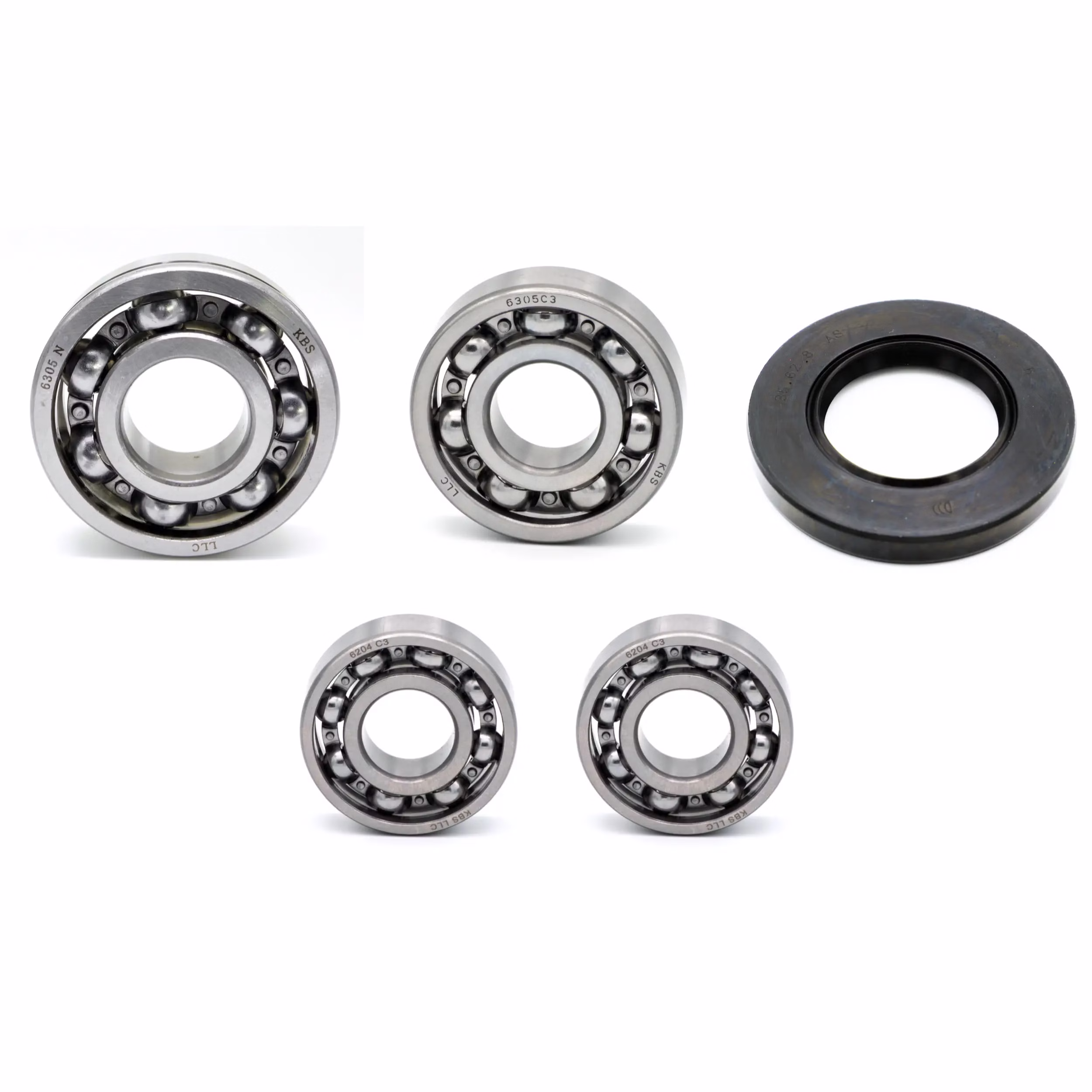 Getriebelager kompatibel mit Yamaha XJ6F XJ6FA XJ6N XJ6N-XJ6 XJ6NA XJ6NA-XJ6 XJ6S XJ6S-DIVERSION PPS02232 die Kugellager und Wellendichtringe in Erstausrüsterqualität eignen sich für die Wartung deines Fahrzeuges