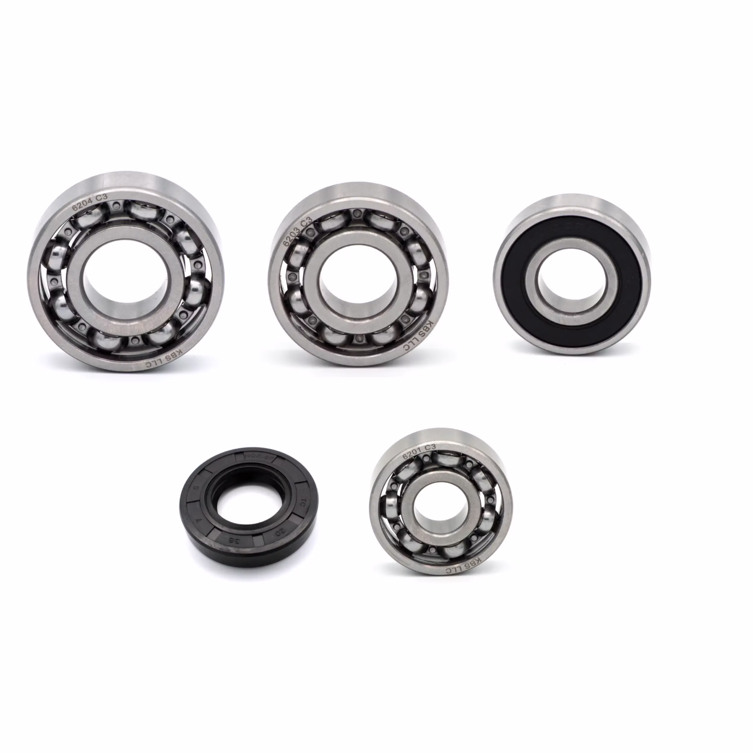 Gearbox bearing for Yamaha TT-R125EY TT-R125LEY TT-R125LW TT-R125LWE TT-R125LWEY PPS02233 the ball bearings and oil seals in OEM quality are suitable for the maintenance of your vehicle