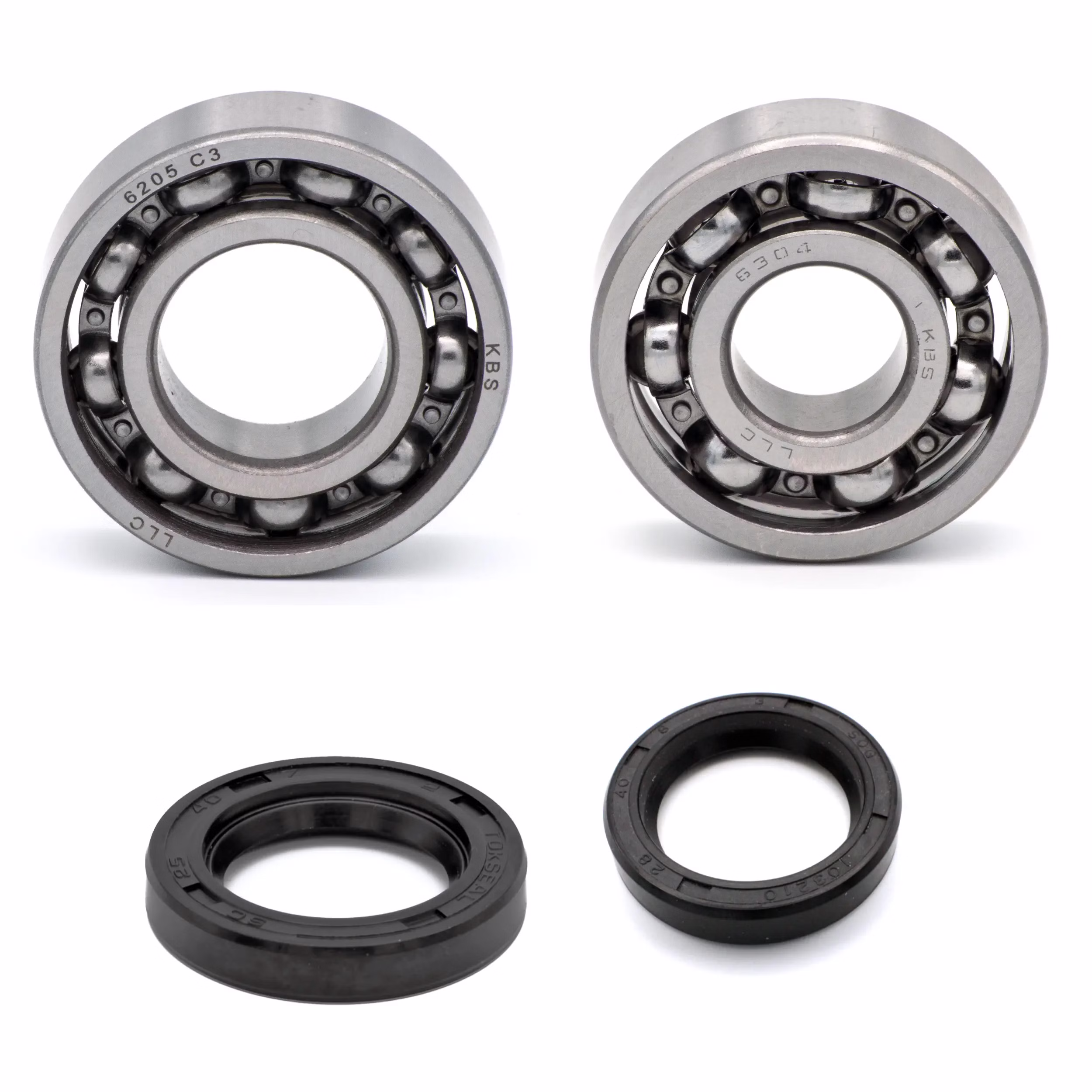 Crankshaft bearing for Crankshaft bearing for Yamaha DT125 DT175 RX100 PPS02262 the ball bearings and oil seals in OEM quality are suitable for the maintenance of your vehicle