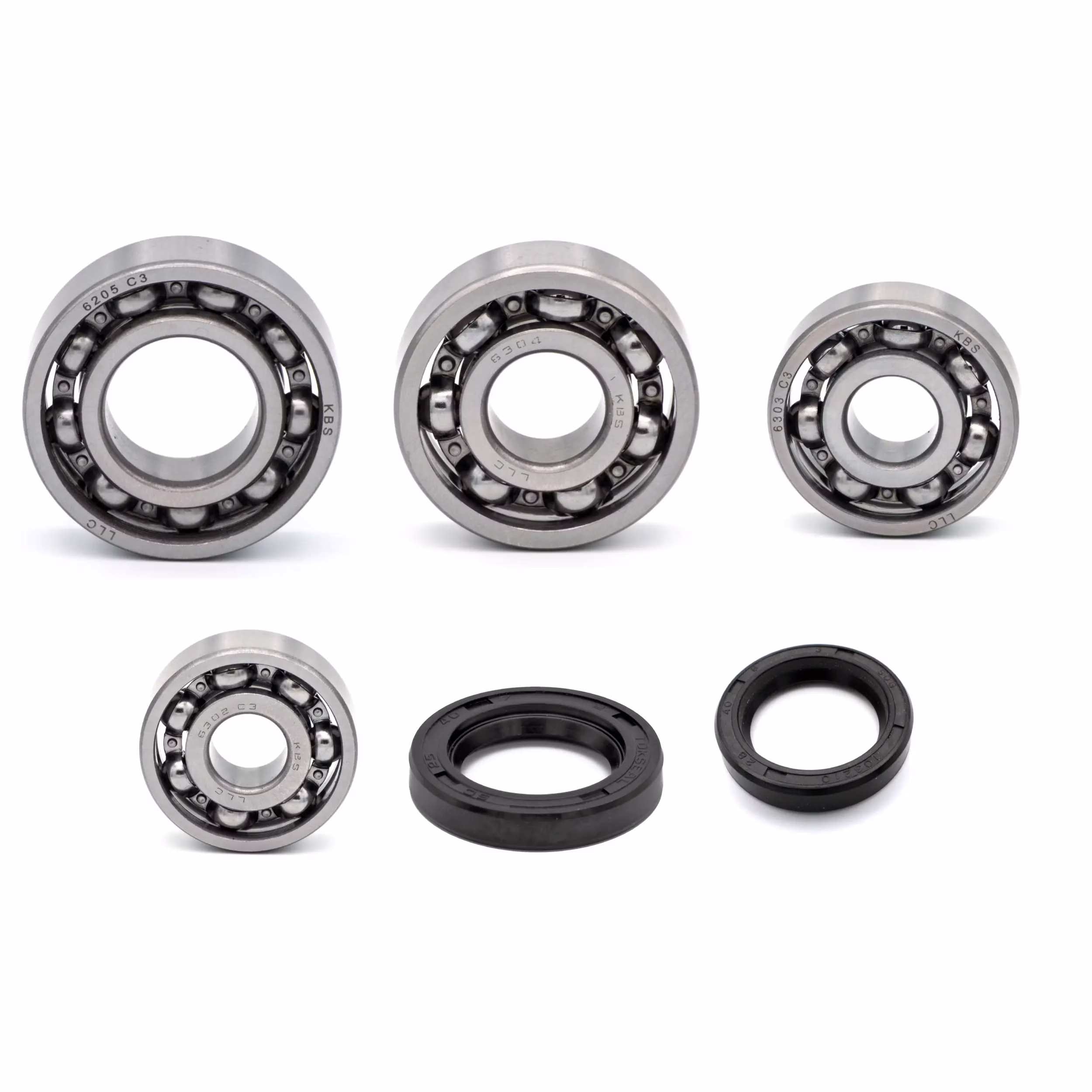 Crankshaft bearing for Crankshaft bearing for Yamaha DT125LC DT125LCF-22PS- DT125LCL-13PS- RD125LC PPS02264 the ball bearings and oil seals in OEM quality are suitable for the maintenance of your vehicle