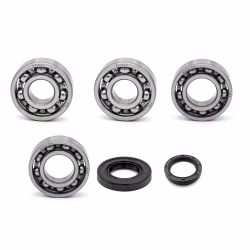 Crankshaft bearing for Crankshaft bearing for Yamaha DT125R DT125R-150PS- DT125R-214PS- DT125RE DT125X DT200R PPS02265 the ball bearings and oil seals in OEM quality are suitable for the maintenance of your vehicle