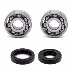 Crankshaft bearing for Crankshaft bearing for Yamaha DT50-X-LIMIT DT50L-DT50 DT50L-DT50-X-LIMIT-SM DT50R PPS02270 the ball bearings and oil seals in OEM quality are suitable for the maintenance of your vehicle