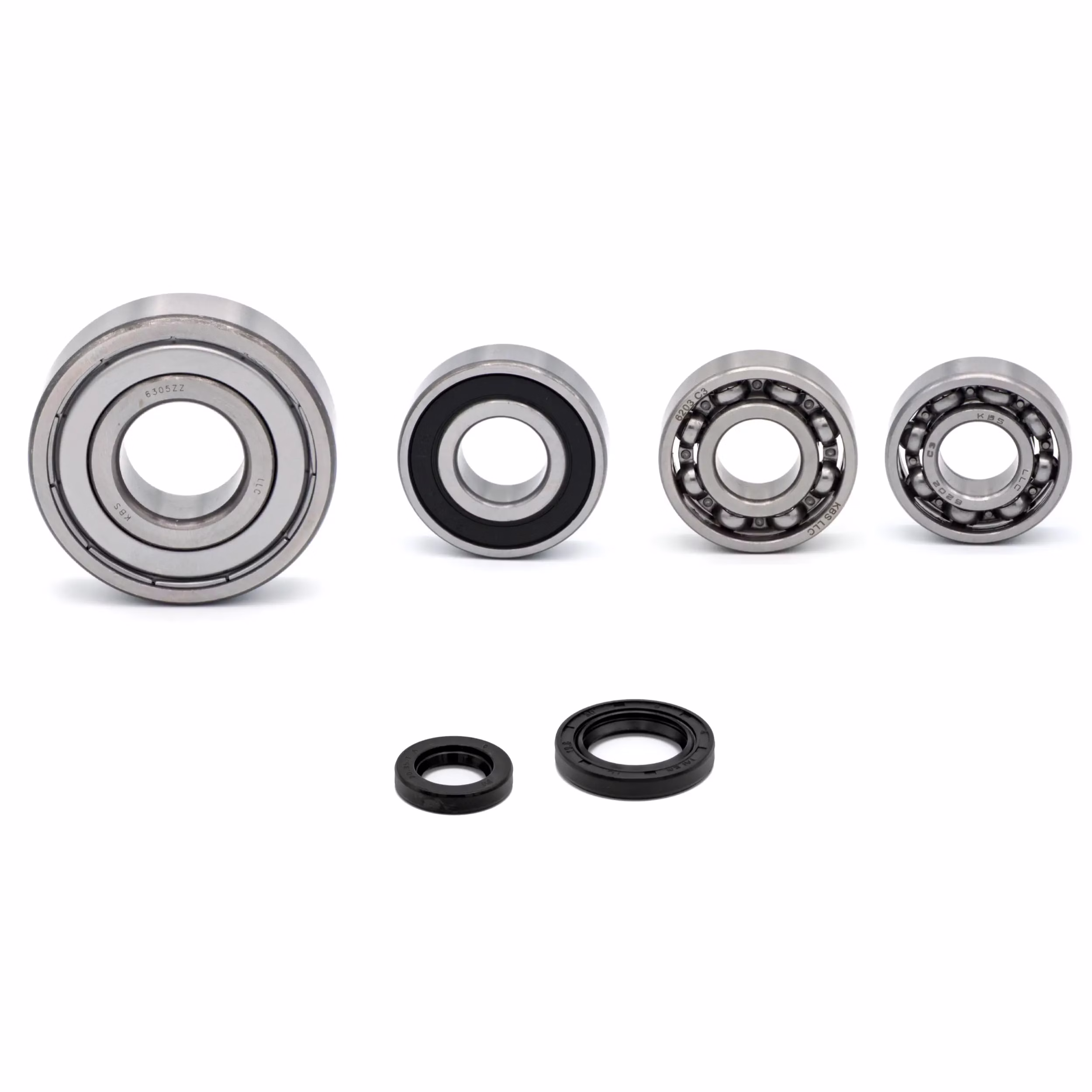 Engine case bearings and seals for Honda CHS ELITE SPACY PPS02308 the ball bearings and oil seals in OEM quality are suitable for the maintenance of your vehicle
