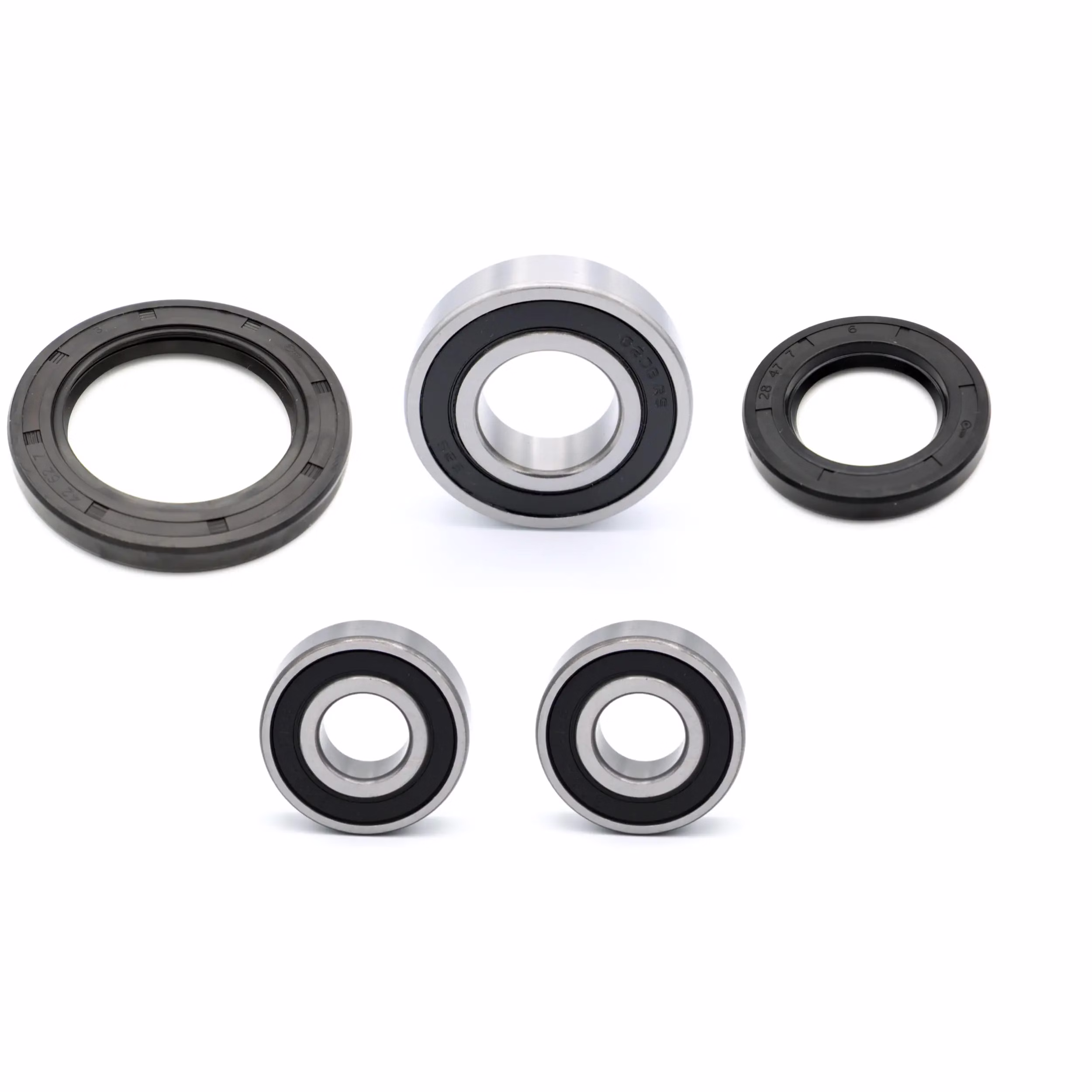 Rear wheel bearing for Yamaha FZR600R FZR600R-250KW FZR600R-721KW FZS600 FZS600K YZF600R PPS02343 Sealed wheel bearings for the rear wheel as spare part set in OEM quality for your vehicle