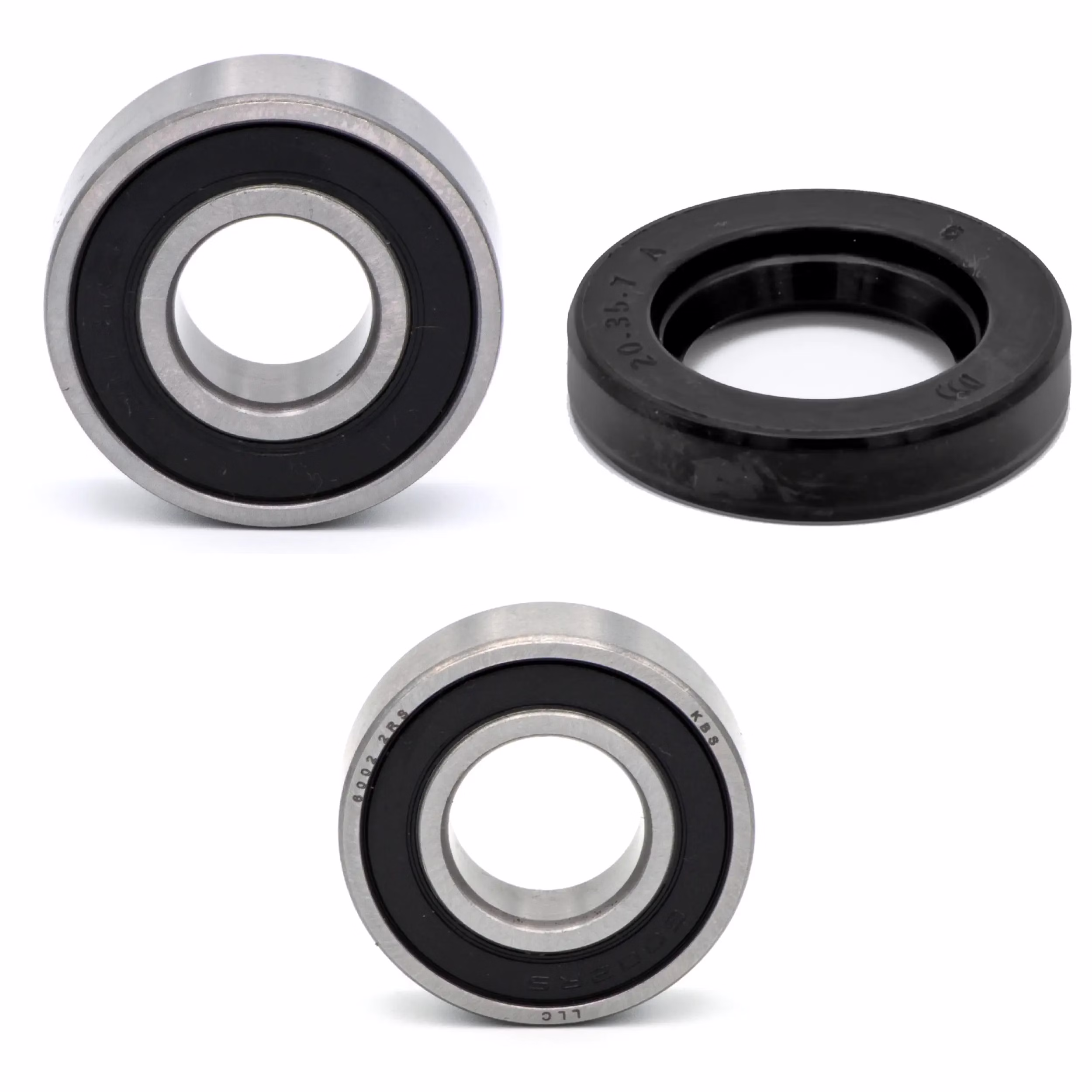 Radlager hinten kompatibel mit Yamaha YZ65 YZ85 YZ85-YZ85Y YZ85H YZ85LW YZ85LW-YZ85LWX YZ85LWH PPS02379 abgedichtete Radlager für das Hinterrad als Ersatzteil Set in Erstausrüsterqualität für dein Fahrzeug
