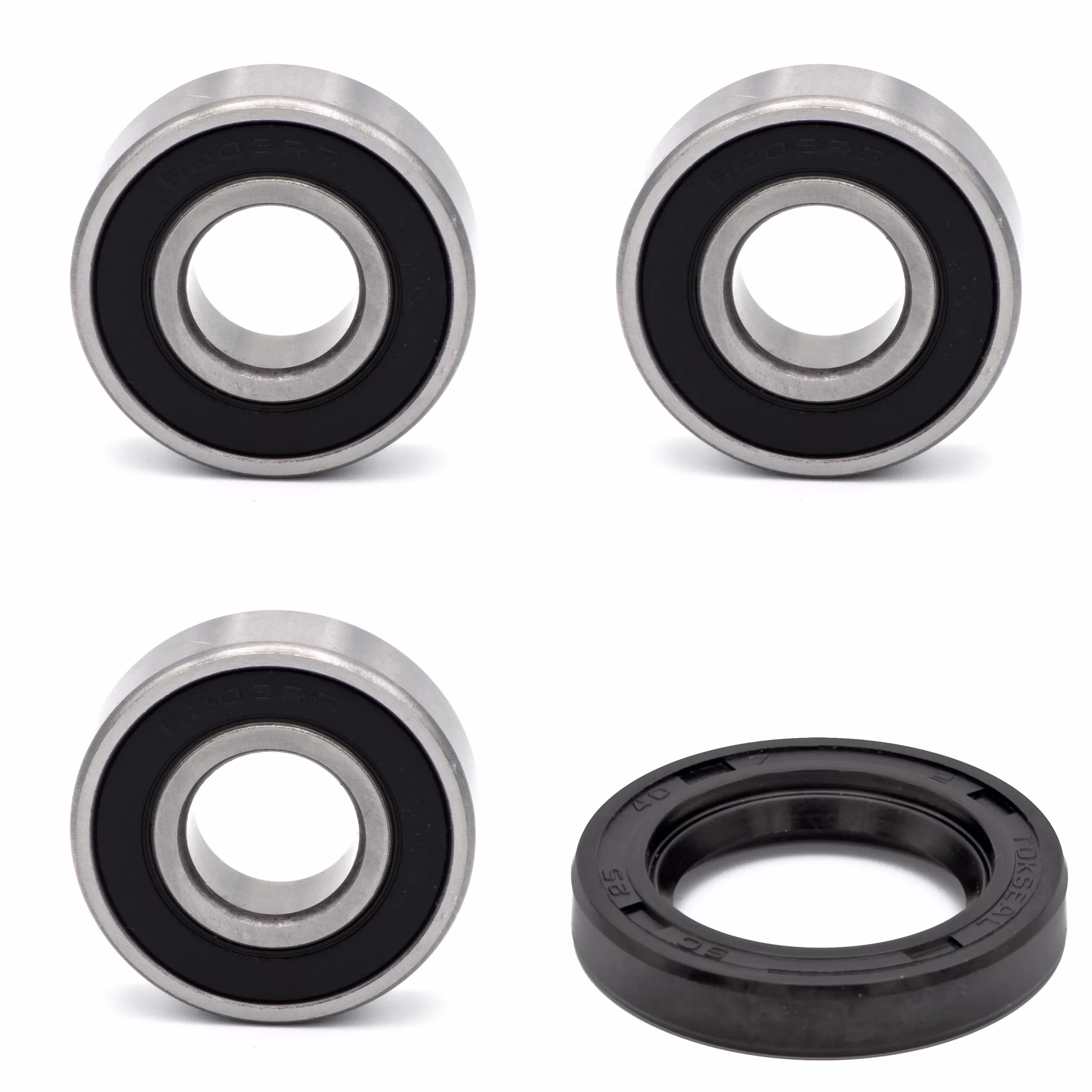Rear wheel bearing for Yamaha SR400 SR500 XT500 PPS02385 Sealed wheel bearings for the rear wheel as spare part set in OEM quality for your vehicle